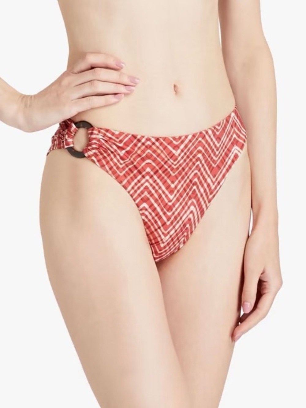 NWT Jets Australia By Jessika Allen ‘Bonita’ Printed High Leg Bikini Briefs 10